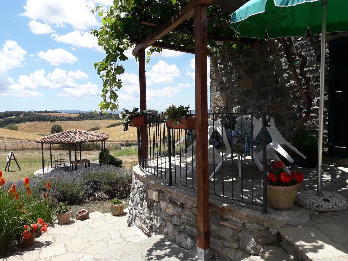 Agriturismo Cantinaccia Di Sopra Pitigliano Bagian luar foto