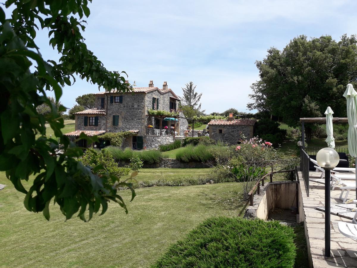 Agriturismo Cantinaccia Di Sopra Pitigliano Bagian luar foto